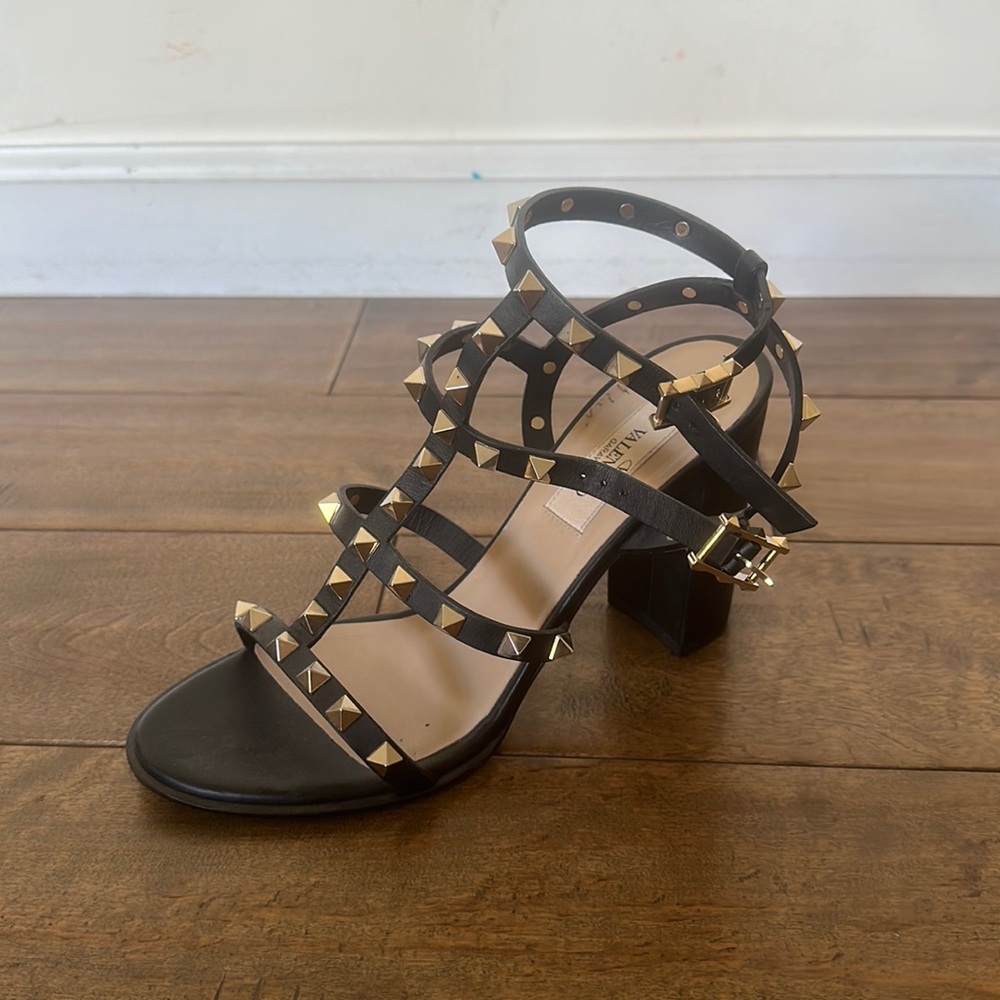 Valentino block heels